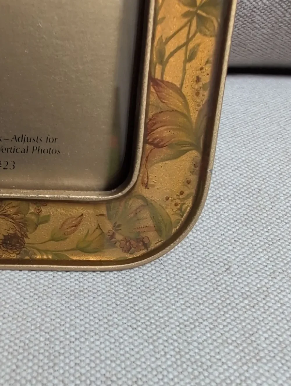 The Bucklers Gold Floral Picture Frame 2